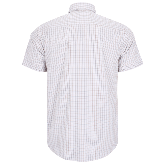 Sơ mi nam ngắn tay caro nâu #107 - 15-0251 Sơ mi nam ngắn tay caro nâu #107 - 15-0251