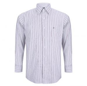 Áo sơ mi nam dài tay sọc kẻ màu 108 - 15-0219 Áo sơ mi nam dài tay sọc kẻ màu 108 - 15-0219