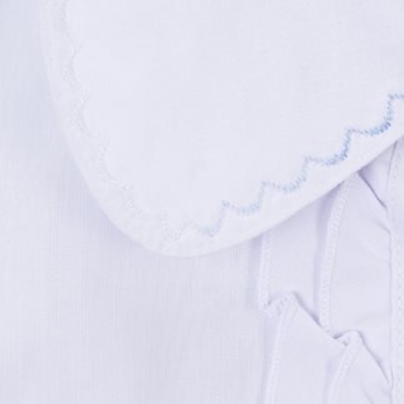 Áo sơ mi nữ đồng phục học sinh dạng bèo ngực 6-8