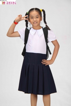 ĐẦM HS VIỀN REN CỔ 10-12