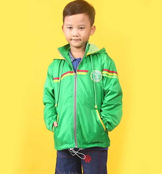 Áo khoác thêu cá heo