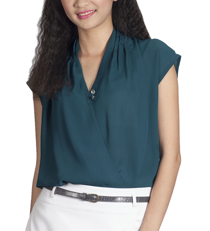 Áo kiểu nữ tay ngắn-ao-13-0276