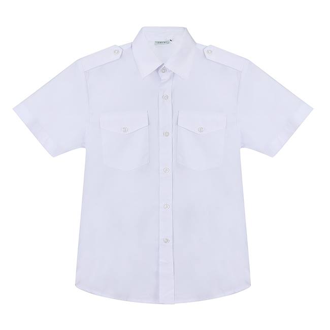 Áo sơ mi học sinh nam 2 túi trước